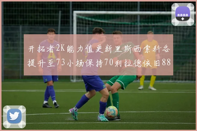 开拓者2K能力值更新里斯西索科各提升至73小杨保持70利拉德依旧88