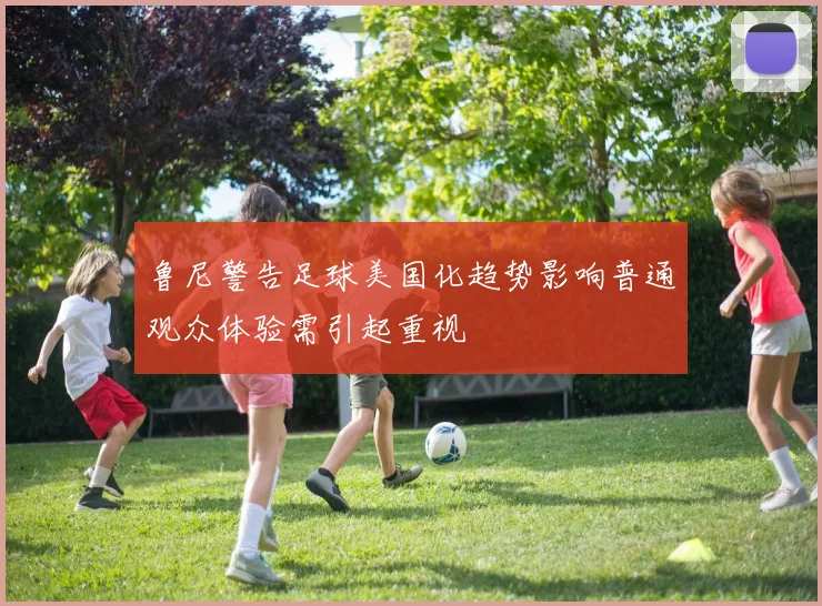 鲁尼警告足球美国化趋势影响普通观众体验需引起重视